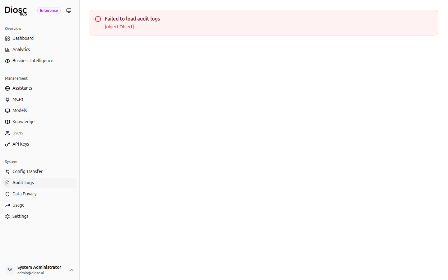 Audit Logs